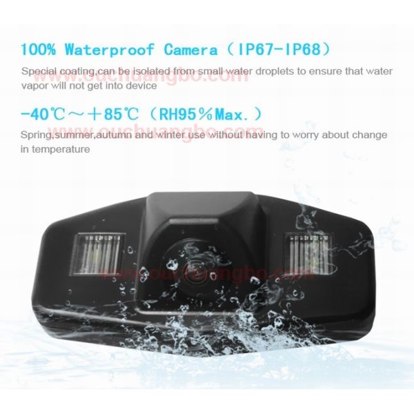 Ouchuangbo Wireless HD CCD Car Parking Reversing Camera for Honda accord 2008