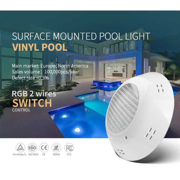 PAR56 17W LED Swimming Pool Light 520LM Vinyl Waterproof VDE IP68