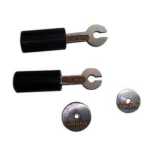 VDE0620 Germany Plug Socket Tester , Plug Sockets Stainless Steel Gauges