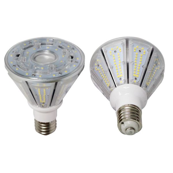 30W 40W 50W LED Post Top Retrofit Bulbs , LED Stubby Garden Security Lighting