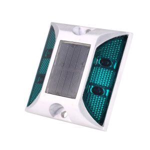 Aluminium Road Safety Stud Solar Embedded Cat Eye Road Stud for Customer