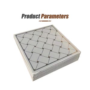 Customized PVC Wall Ceiling Panel Fireproof Square For Home Office