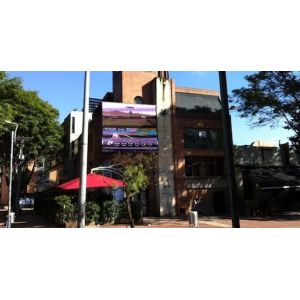 Australia Outdoor Advertising Display Super Slim Easy Maintenance with High