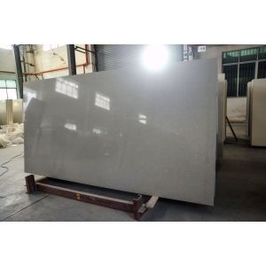 Carrara Grey Artificial Quartz Stone 3200x1600x20mm For Kitchen Benchtop