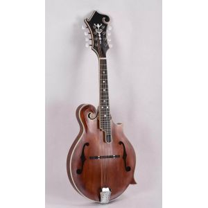 China Custom Grand Handcarved Solid Spruce Top 8 Strings F Style Mandolin, Accept Mandolin OEM on sale