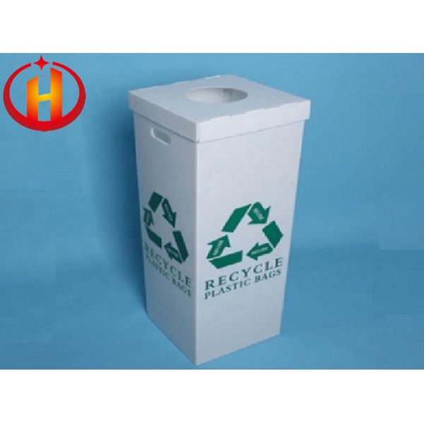 Quality Printable Corrosion Proof PP Corrugated Plastic Trash Bins Foldable wholesale