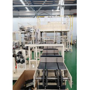 Professional Baby / Adult Diaper Accurate Wrapping Machine Full Servo Motor