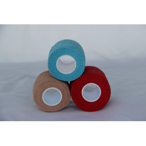 Breathable Self - adhesive Hand Tearable Cotton Elastic Bandage Wrap