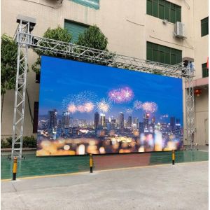Moistureproof Rental LED Display Video Wall Durable Multiscene