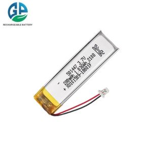 High Discharge Rate Battery 30C Rechargeable 501447 Customized LED Li-Polymer 3