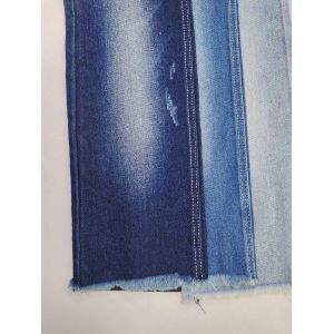 180cm Width Super Soft Right Twill Dual-core Stretch Blue Denim Fabric 10 oz
