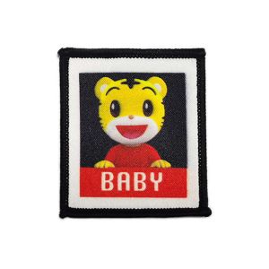 Cheap Logo Custom Printed Iron On Patches , Cartoon Patches For Jackets for sale