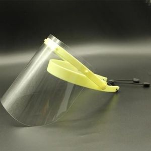 China PE Anti Fog Disposable Face Shield With Elastic Rope on sale