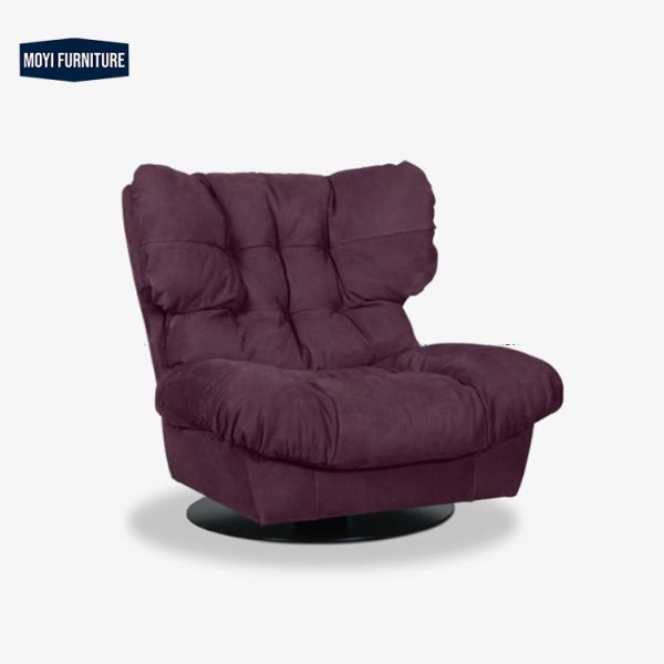 Quality Fabric Optional Oversized Lounge Leather Rocking Chair Modern Swivel Living Room Accent Sofa Armchair Style Seating Option wholesale