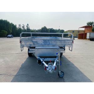 Series Connected Hydraulic Tipper Trailers ATM 4000kg Self Unloading Trailer