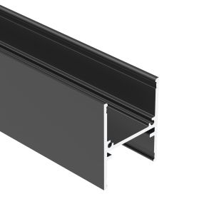 IP20 100lm/W Up And Down Lighting LED Profile Anodized 6063 Alloy
