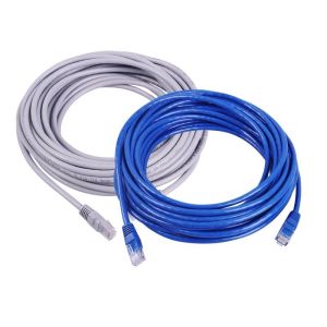 High Speed 10 Gigabit Cat5e Patch Cord Dia 5.00mm RJ45 Round Unshielded