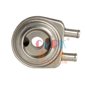 China 0.8KG Diesel Oil Cooler 1C730-37011 KOBOTA Engine V3800 on sale