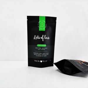 Eco Friendly Side Gusset Bag 250g Valve Recyclable Coffee Beans Packaging Bag