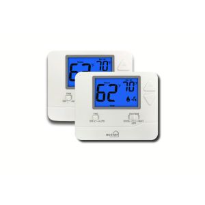 China Central Air Conditioner HVAC Thermostat With 1 Heat / 1 Cool Omron Relay on sale
