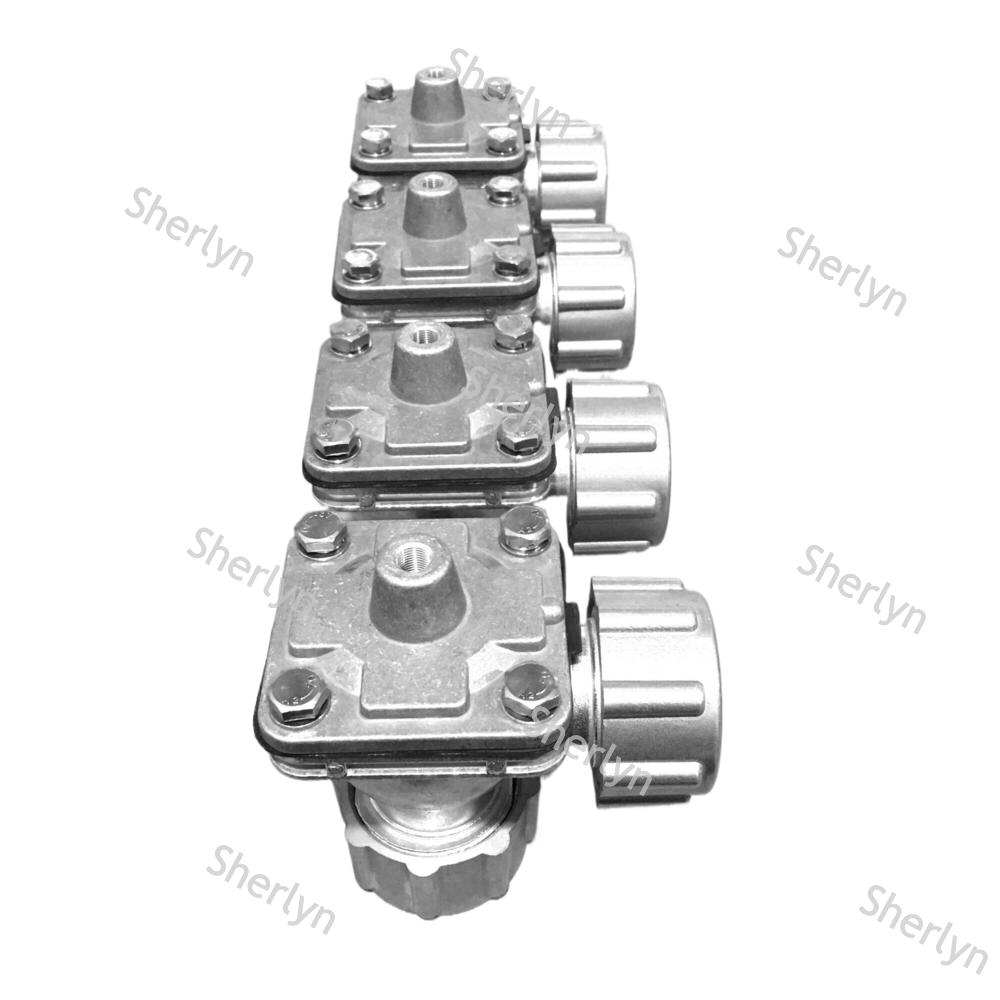 GOYEN RCA25DD 1-inch Pneumatic Lock Nut Pulse Valve Pneumatic Lock Nut Pulse