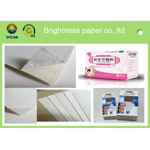 A4 Coated Paper White Cardboard Sheets Moisture Proof 700 * 1000mm