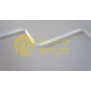 Matte surface No bubbles epoxy resin countertops with ice blue customized