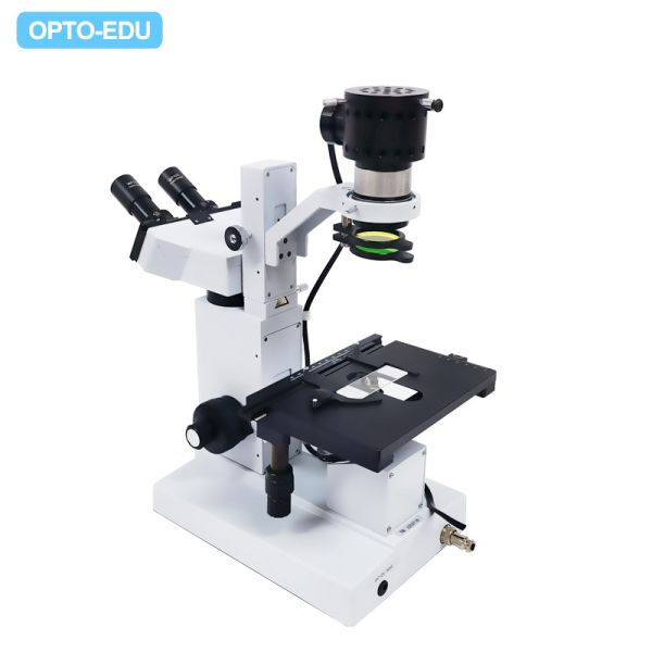 Opto Edu A14.0301 Inverted Optical Microscope Binocular 400x Abbe Condenser 12V