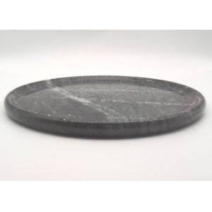 Easy Cleaning Stone Serving Tray 100% Natural Marble Unique Elegant Vein