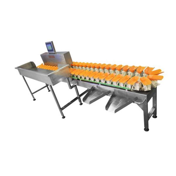 Quality IP65 300BPM Egg Yolk Weight Sorting Machine PLC Control System wholesale