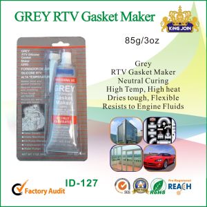 Cheap High Modulus Silicone Sealant / Grey RTV Gasket Maker For Concrete And Marble for sale