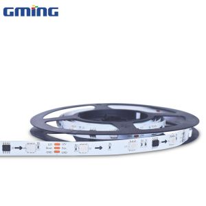 12V/24V 30les/M 6W 5050RGB SMD LED Strip Light UCS1903-8