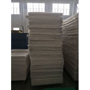 4mm Corrugated Plastic Sheets 4x8 White Color UV Resistant Good Chemical