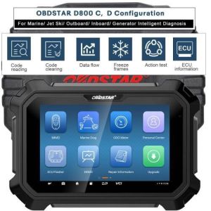 OBDSTAR D800 C + D Configuration for Marine/ Jet Ski/ Outboard/ Inboard/