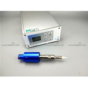 30 KHZ Ultrasonic Plastic Cutting Knife Fixed On Automatic Production Lines