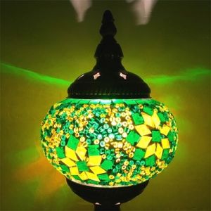 Mediterranean style Art Deco handmade Turkish Mosaic Pendant Lamp(WH-DC-18)