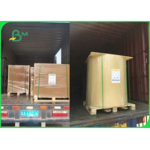 90gsm Brown Kraft Paper For Shopping Bag Tear Resistant 70cm 100cm Roll