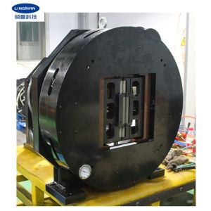 Square Hole Pneumatic Laser Chuck with 180mm Claw Stroke 4.5KN Clamping Force