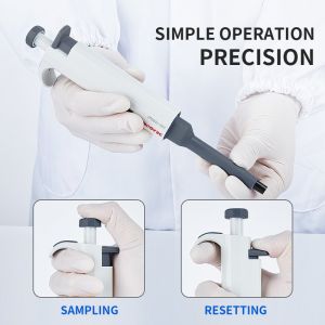 Fluorosilicone Rubber and Tetroxyethylene Adjustable Electronic Pipettes in Huge