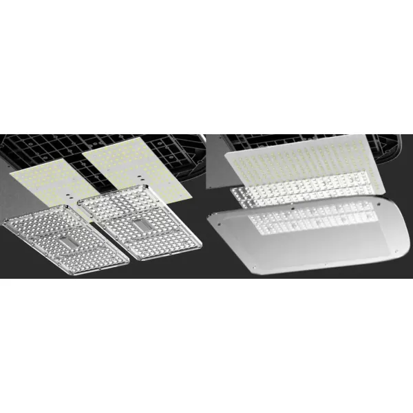 Waterproof SKD Weatherproof 30W 50W 150W 200W 300W Smart Control Photocell Surge Protection Dali Dimming LED High Way Lighting LED Parking Lot Street Light