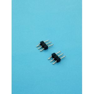 Cheap 2.54mm Pitch Electronic Connectors SMD PCB Pin Header With Glass Filled PA6T Material for sale