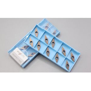 Cheap Carbide Turning Inserts Rhombic 35° Coating Lathe Carbide Inserts for Finishing Processing on Stainl VBMT110304 for sale