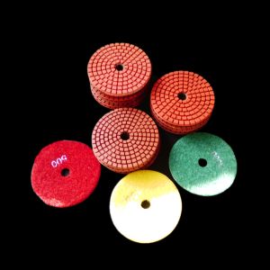 China 2mm Tile Polishing Disc Velcro Cloth Stone Grinding Pads on sale