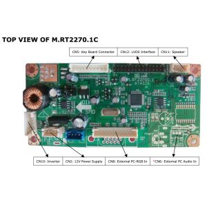 M.RT2270C.1 LCD Display Controller Board with VGA Connector
