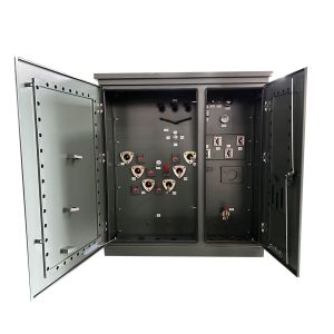 150 Kva Three Phase Pad Mounted Electrical Transformer Radial Feed Step-Down