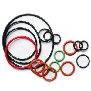 Red OEM IRHD NBR SILICONE Rubber Molding O Ring High Temperature Resistance And