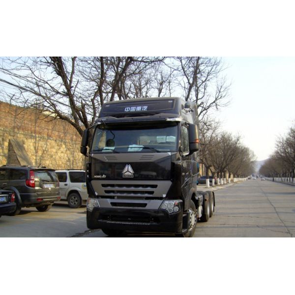 Quality 100 Tons Heavy Truck Tractor , Single Axle Dump Truck ZZ4257V3247N1B wholesale