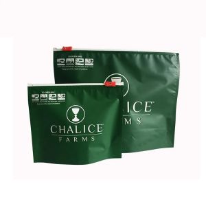 China Plastic Zipper Mylar Smell Proof Packaging Bags Slider Lock Design Child Resistant Exit on sale