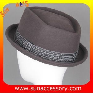 5480380 Sun Accessory customized winner fashion 100% wool felt hats, men hats