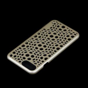 Ultra thin hollow pattern design PC cooling phone case Iron Metal Mobile Case